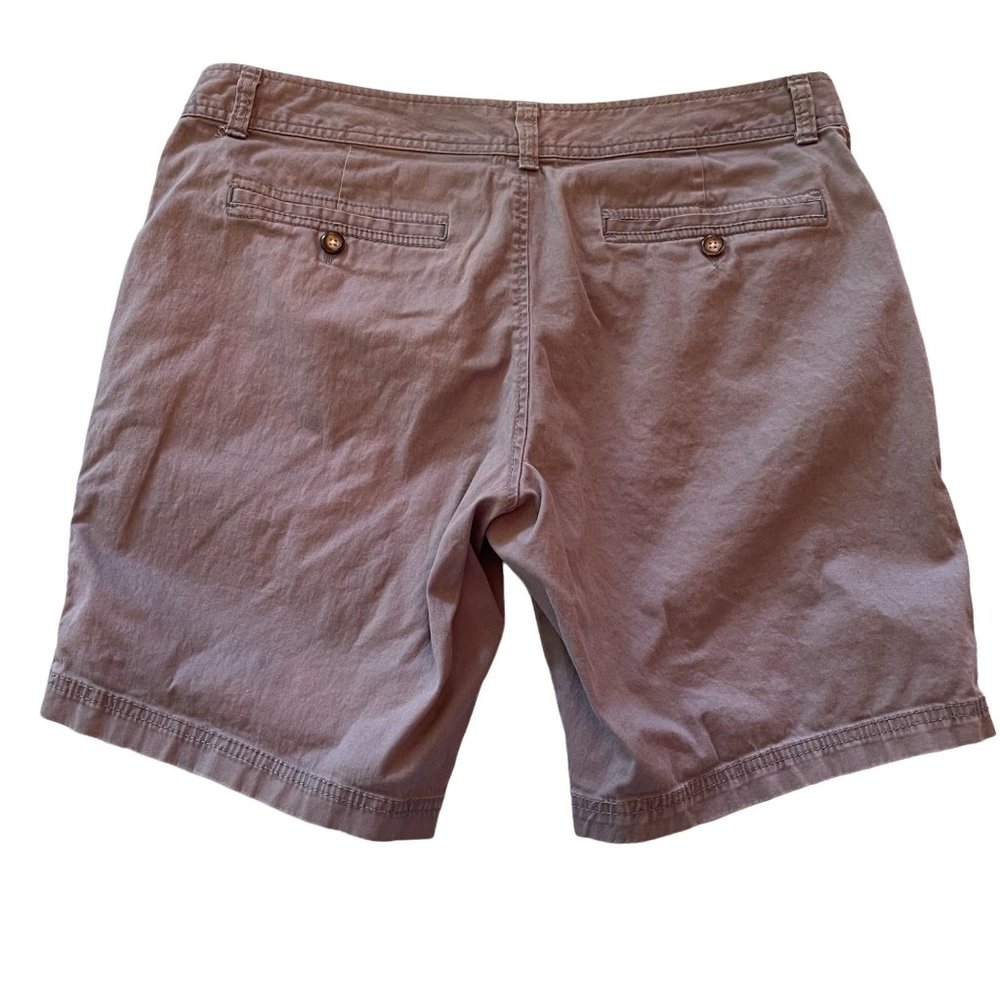 Dockers Women's Shorts Gray 12P Stretch - Picture 2 of 4